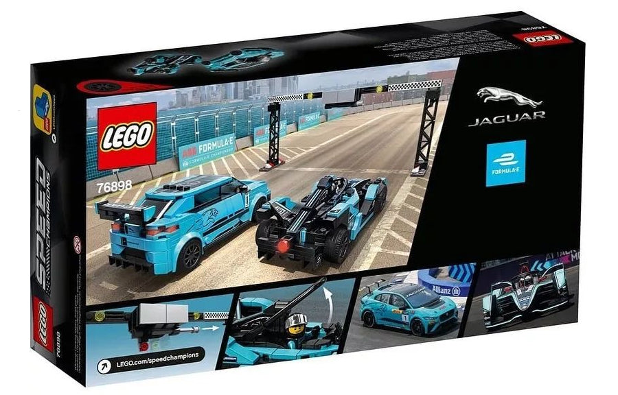 LEGO Super Racing Formula E va I-PACE eTROPHY Jaguar (76898)