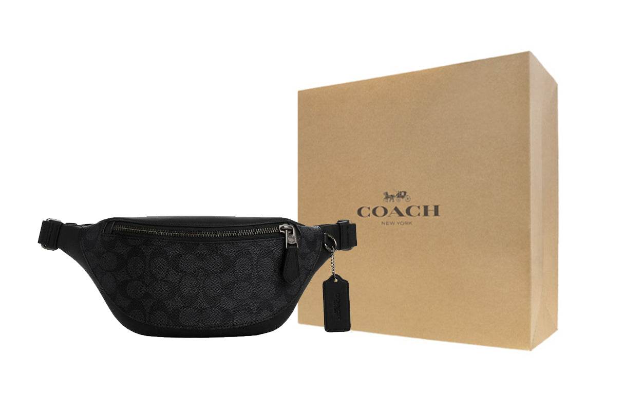 Поясная сумка Coach Warren 29 Flower Nameplate Closure Chest - Boxette Shop