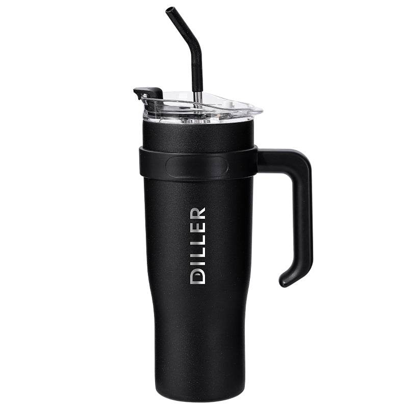 Термокружка Diller Hays Straw Insulated Mug - Boxette Shop