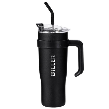 Термокружка Diller Hays Straw Insulated Mug - Boxette Shop