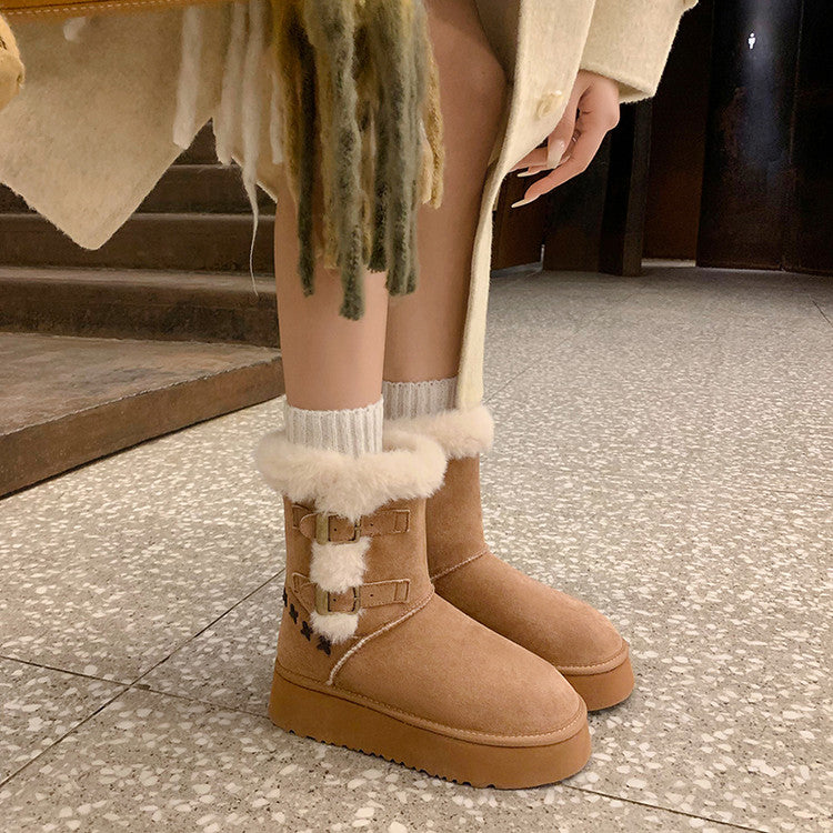 Ботинки женские Balletcat Velvet Snow