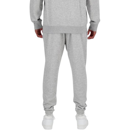 Erkaklar uchun yangi balans harfi bosma oddiy tortilgan trikotaj sport shimlari kulrang