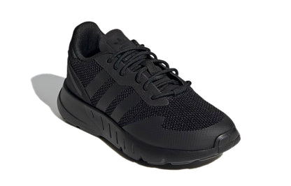 Adidas originals zx 1k износостойкая и дышащая детская повседневная обувь черного цвета средние и маленькие дети