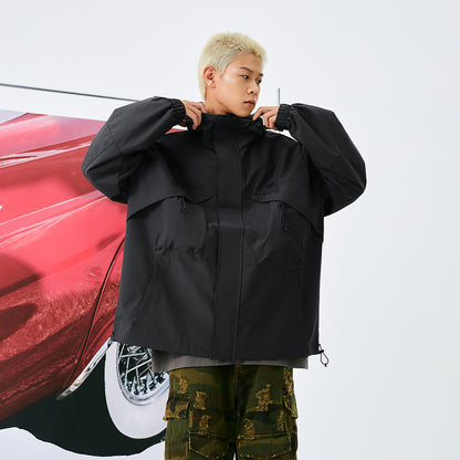 New Balance Fitness Training Erkaklar va ayollar uchun qulay nafas oladigan kundalik kurtka, antrasit qora