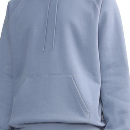 Carhartt qalpoqli quvish terli bir rangli logotip kashtadoʻzli uzun yengli kozok uniseks fantom koʻk