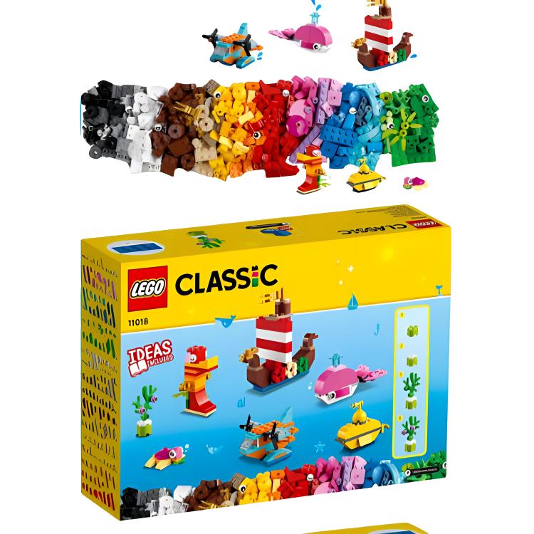 LEGO Classic "Creative Ocean Fun" qurilish to'plami (11018)