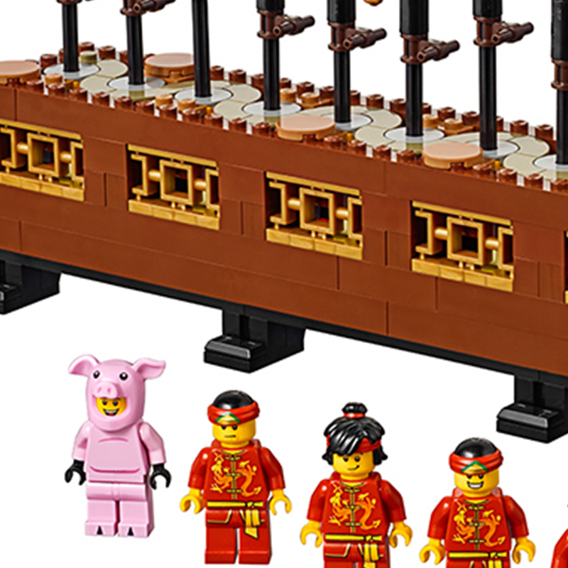 LEGO konstruktori "Yangi yil seriyasi: Ajdaho raqsi" (80102)