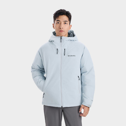 Columbia fw25 gold dot thermal warm waterproof windproof 700 puff hooded jacket down jacket men's