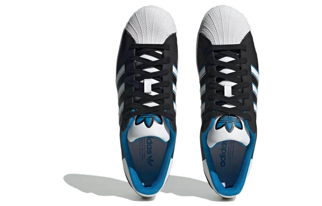 Кроссовки мужские Черные Adidas Superstar Series - Boxette Shop