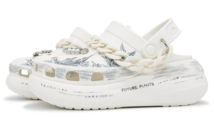 Шлепанцы Crocs Crush Clog 313 Made Beauty Flower - Boxette Shop