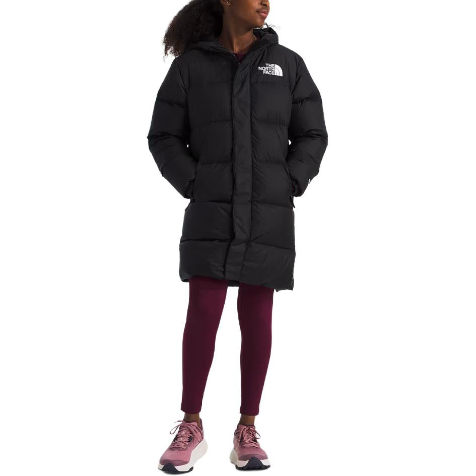 The north face the north face pike nuptse comfort warm hooded black juniors