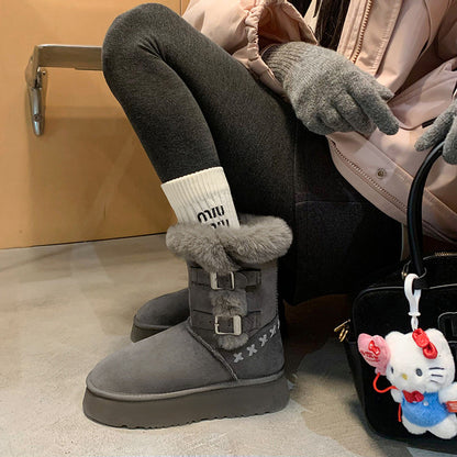 Ботинки женские Balletcat Velvet Snow