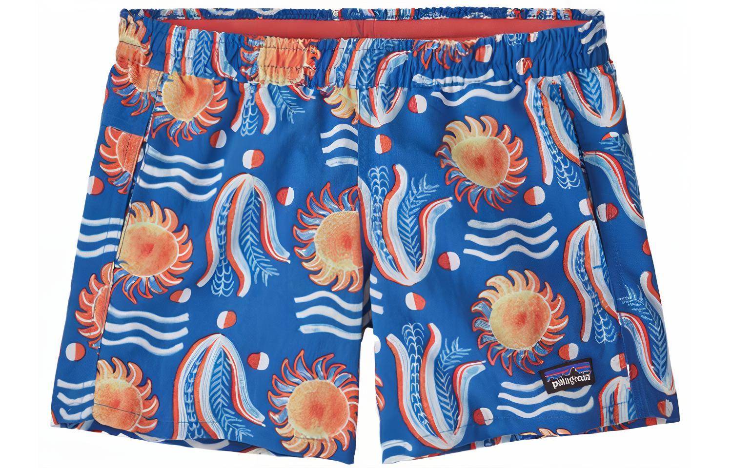 Шорты детские Patagonia Baggies Logo Printed Waterproof Elasticated - Boxette Shop