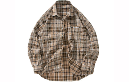 Golfkross Amerika retro to'qnashuvi tasodifiy yubka uzun yengli ko'ylak ko'ylagi juftlik modellari