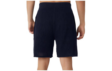 Alo yoga trikotajli tekis rangli to'rli erkaklar sport shortilari