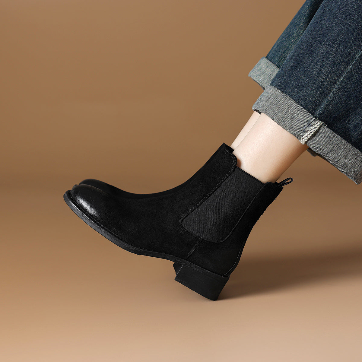 Ayollar uchun Rosa Bianca Chelsi botinkalari