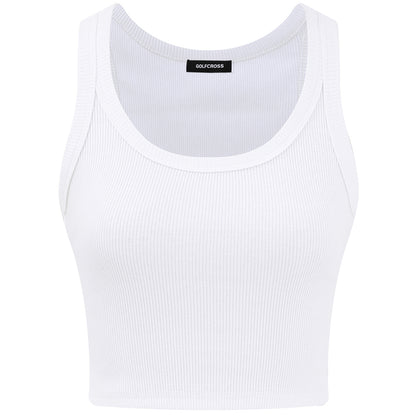 Golfkross asosiy qismi bir tekis tashqi kiyim yengsiz kamzulga qisqa qism shirin salqin shamol achchiq qiz ip ichida yuqori jilet ayol