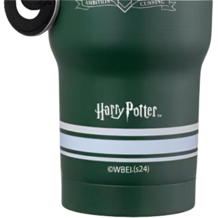 Minty x harry potter совместный бренд harry potter collection college pendant stainless steel straw mug slytherin green 580ml