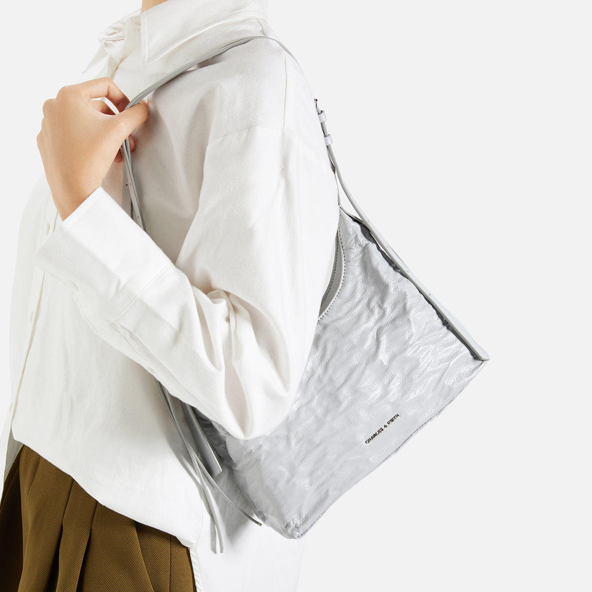 Сумка женская Charles & Keith Pleated