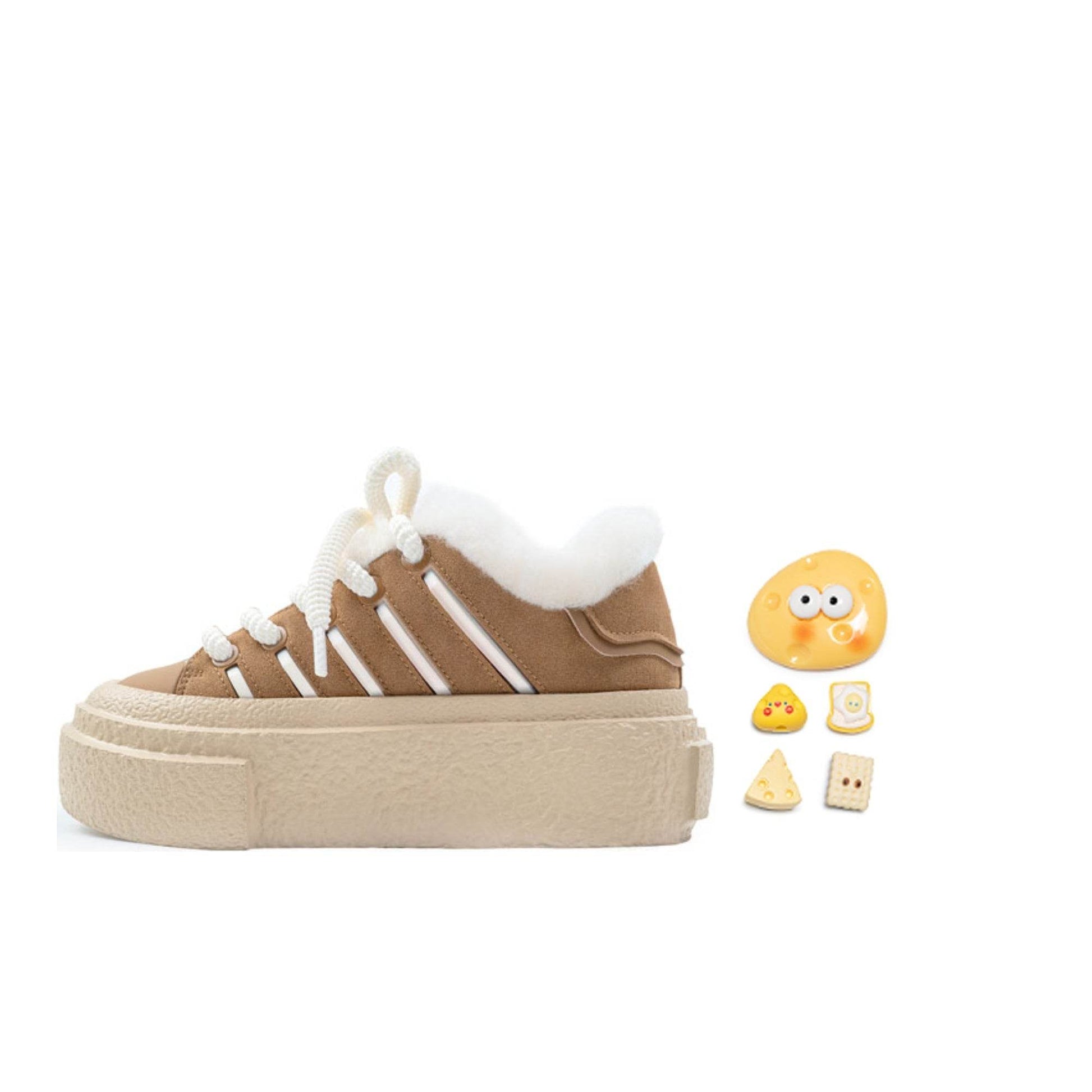 Кеды женские Lilbetter Baking Series Winter Plush - Boxette Shop