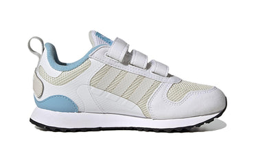 Adidas originals zx 700 hd износостойкие низкопрофильные легкоатлетические повседневные ботинки белый бежевый синий средний маленькие дети