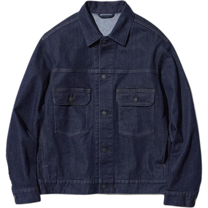 Джинсовая куртка мужская Uniqlo