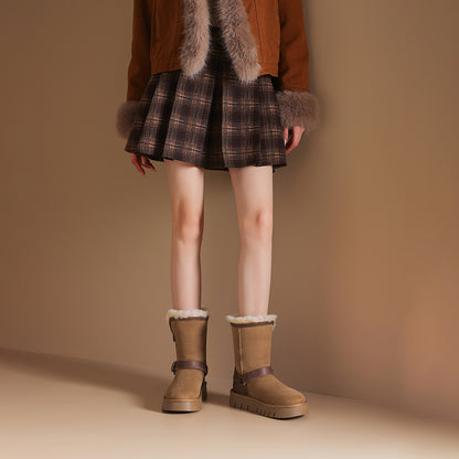 Rosa Bianca qishki qisqa ayollar etiklari