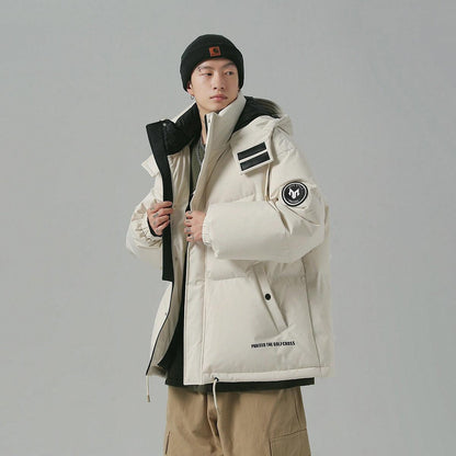 Пуховик мужской Golfcross Logo Puffer