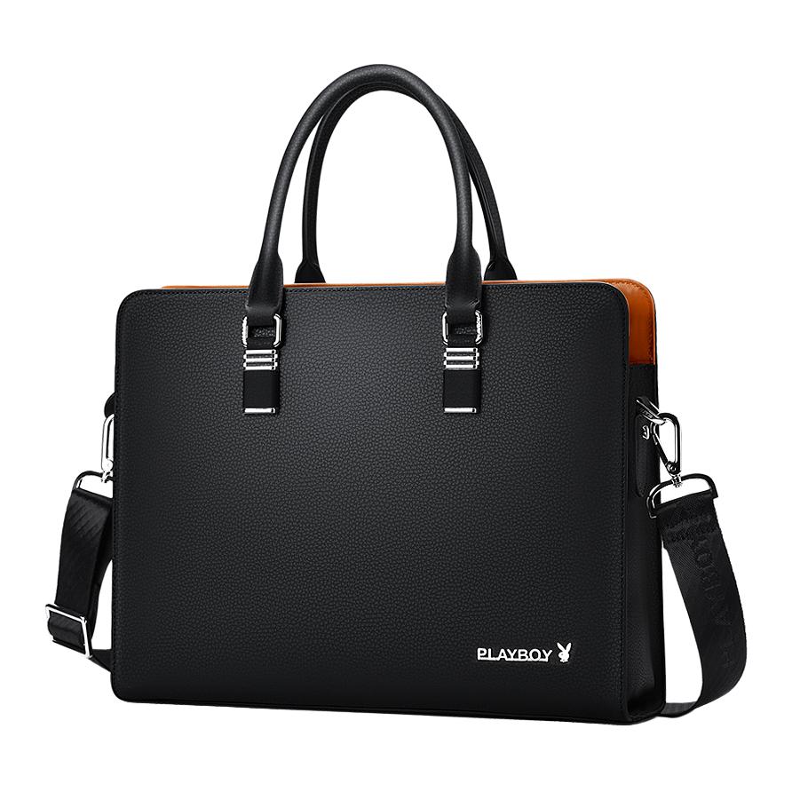Сумка мужская Playboy Leather Briefcase
