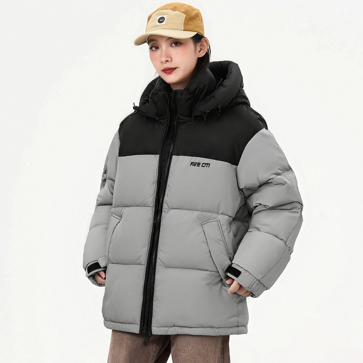 Пуховик женский FIVE CM Basic Puffer