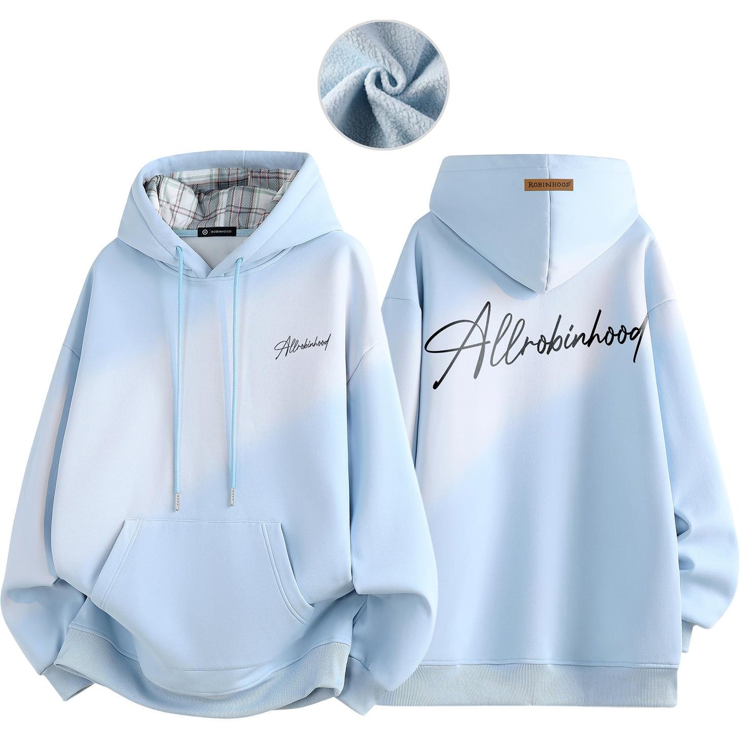 Robinhood erkaklar uchun kapshonli ko'ylak