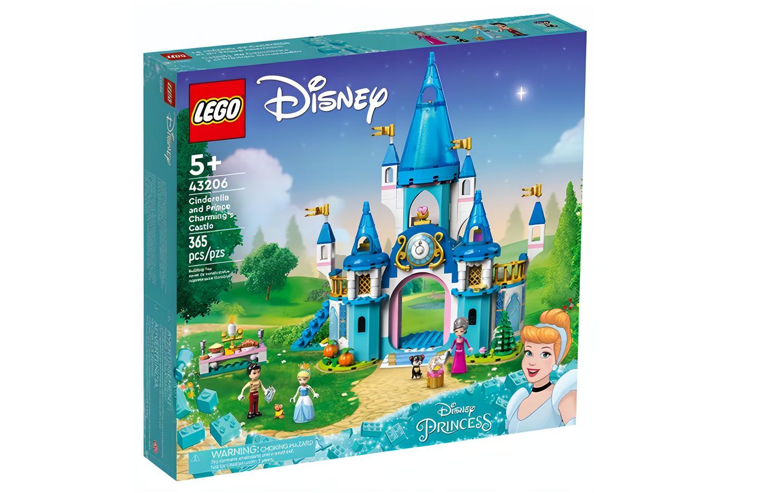 Конструктор LEGO Disney "Золушка: Замок принца" (43206) - Boxette Shop