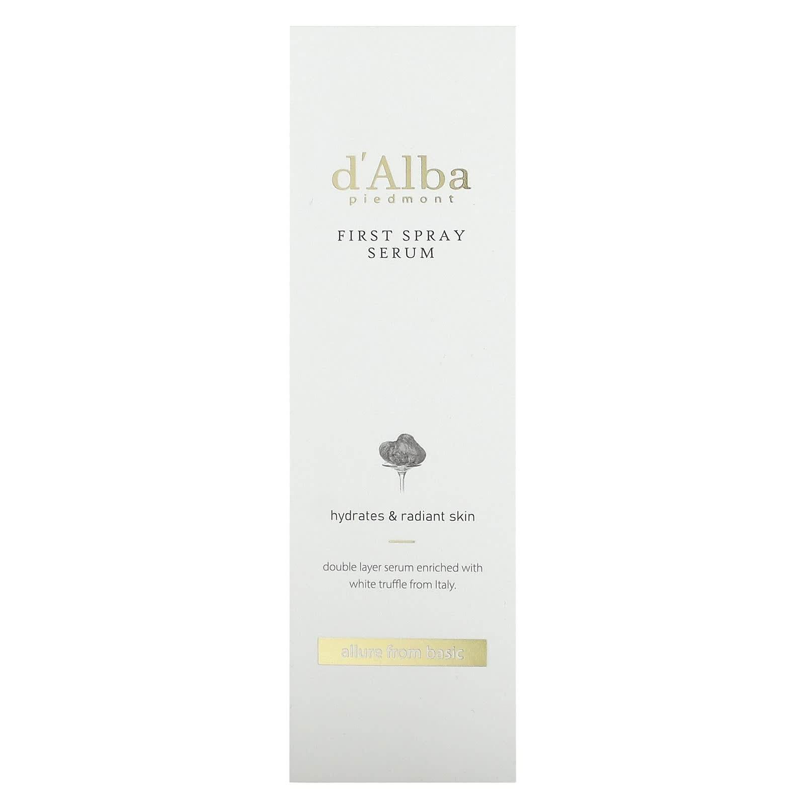 Сыворотка-спрей d'Alba, 100 мл - Boxette Shop