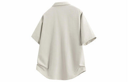 Paddy Julia Amerika yuqori ko'cha konstruktiv dizayn lapel bo'sh tasodifiy kundalik qatnov katta gangster o'zini kelishgan qulay, ko'p qirrali qisqa yengli ko'ylak modellari bilan erkaklar va ayollar