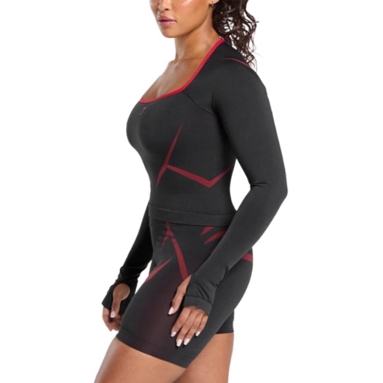 Лонгслив спортивный женский Gymshark Apex Lift