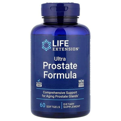 БАД Life Extension Ultra Prostate Formula, ультра формула для мужского здоровья, 60 капсул - Boxette Shop