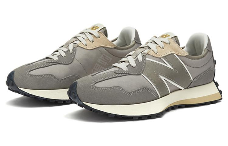 Oyoq shkafi x new balance nb 327 kim bu mato sigir zamshi past tepalik kundalik yugurish poyabzali erkaklar va ayollar sutli choyi kulrang