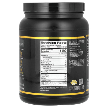 Спортивное питание California Gold Nutrition Sport, изолят сывороточного протеина, 454 г - Boxette Shop