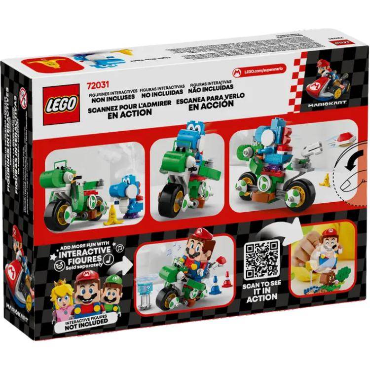 Конструктор LEGO Super Mario: Racing Yoshi Moto (72031) - Boxette Shop