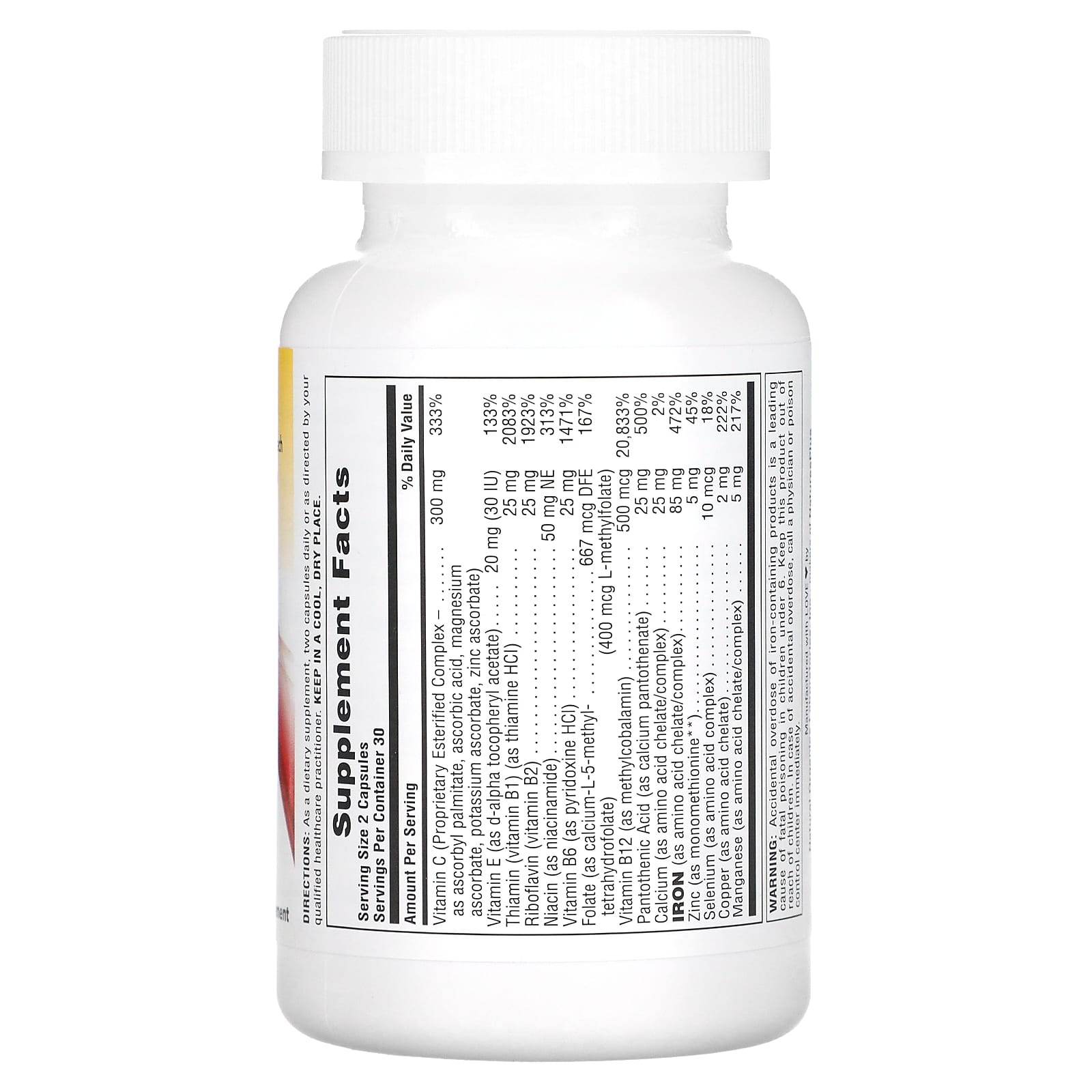 БАД NaturesPlus Hema-Plex, 60 капсул - Boxette Shop
