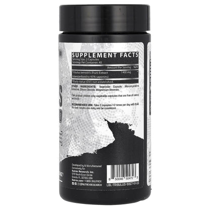 БАД Nutrex Research Tribulus 1400, 90 капсул - Boxette Shop