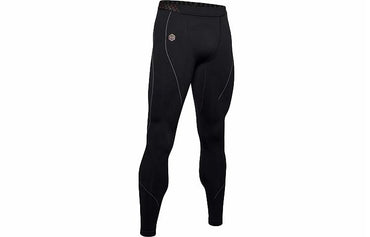 Under armour andromeda rush бесшовные спортивные леггинсы для фитнеса тренировки спортивные брюки мужские черный
