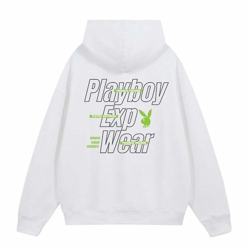 Playboy uzun yengli kaputli uniseks kozok