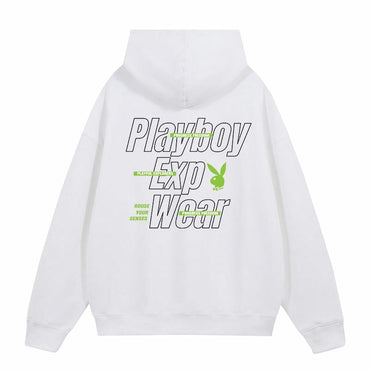 Playboy uzun yengli kaputli uniseks kozok
