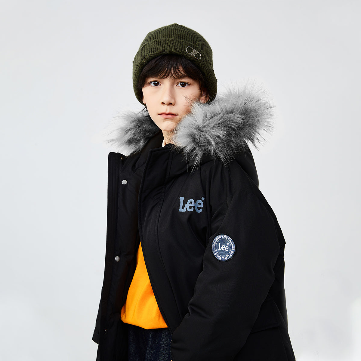 Пуховик детский Lee Long Parka