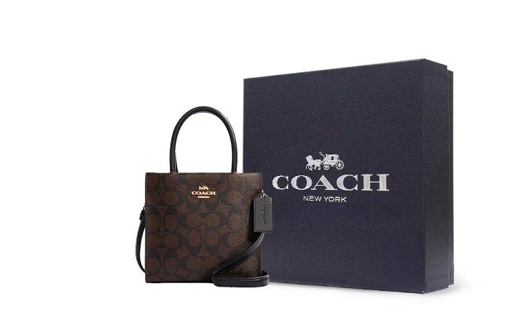 Сумка женская Coach Cally 17 Classic Full Print Pvc - Boxette Shop