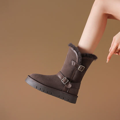 Rosa Bianca qishki qisqa ayollar etiklari