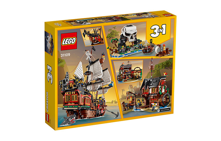 LEGO Creative Variety 3 in 1 Pirate Ship (31109)