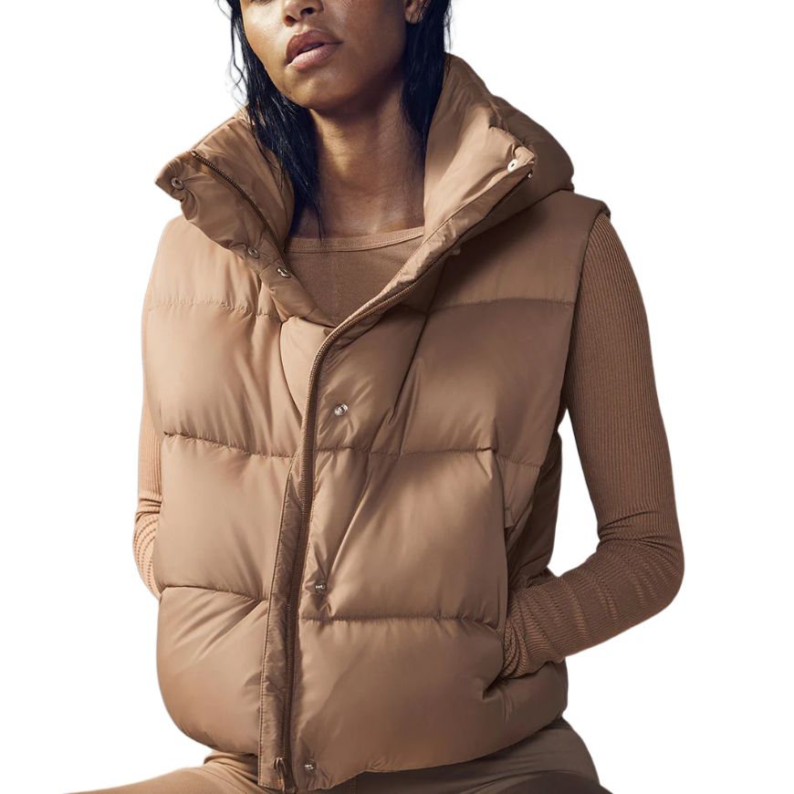 Жилет женский Alo Yoga Gold Rush Puffer