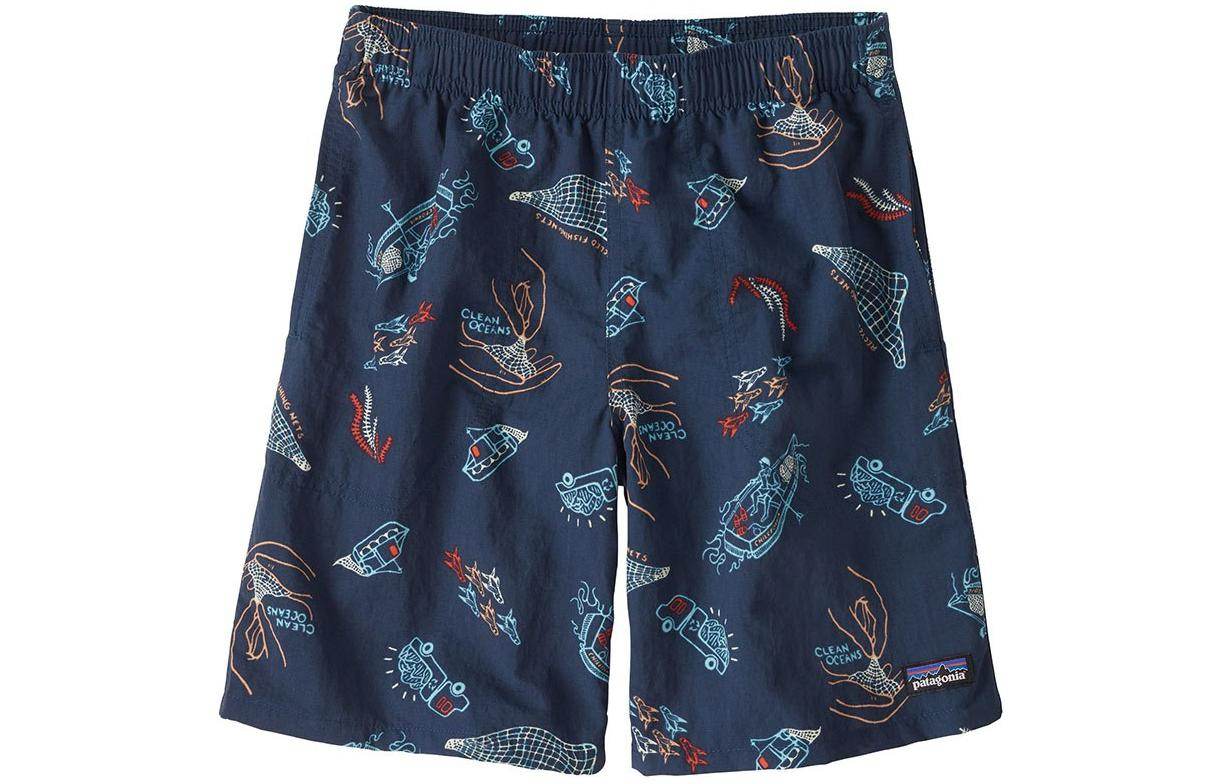 Шорты для мальчиков Детские Patagonia Baggies Colour Elasticated Waist - Boxette Shop